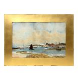 Hugh Rudby (Victorian school - Yarmouth, Isle of Wight, Steamship and Other Vessels - signed & dated