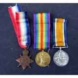 A WWII medal trio awarded to T1-5083 Sergeant H C Noons A. S. C.