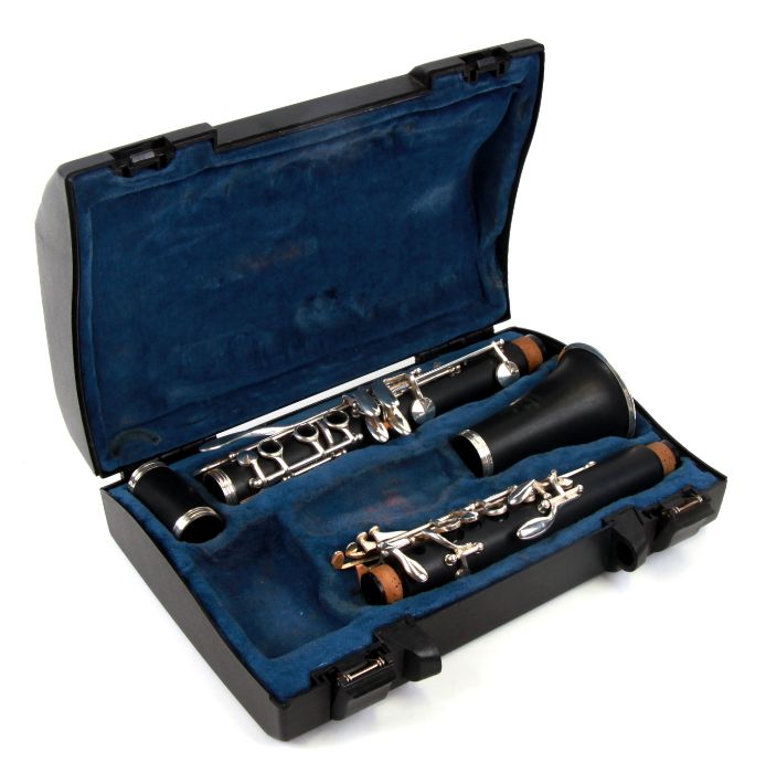 A John Packer Ltd 121 Mk IV clarinet, cased (missing mouth piece).