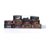 A collection Brumm 1:43 scale diecast racing and sports cars including Ferrari 250 Testa Rossa,