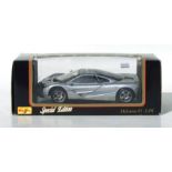 A Maisto 1:18 scale McLaren F1 Special Edition, boxed.