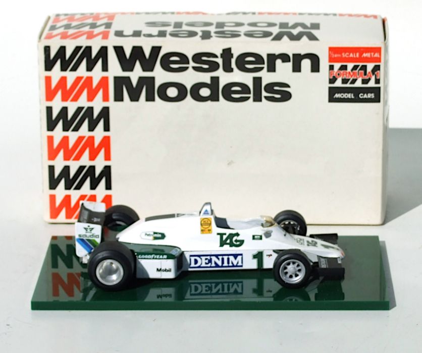 Weston Models 1:24 scale 1983 Williams FW 08C F1 Grand Prix diecast car (promotional model) boxed.