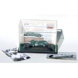 A Unique Displays diorama incorporating 1:43 scale Aston Martin DBR1 winner Le Mans 1959 driven by