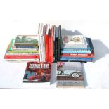 Assorted motoring and motor race related volumes including May (Phil) Twenty Silver Ghosts,