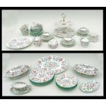 A large quantity of Minton Haddon Hall pattern dinner & tea wares.Condition ReportVery good