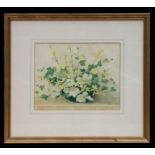 Thomas Lunt Roberts (Active 1913-1954) - Forsythia & Christmas Roses - signed lower right,