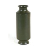 A Chinese tea dust glaze vase of cylindrical form, 25.5ins (10ins) high.Condition ReportGood overall