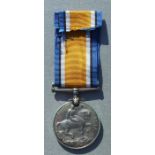 A WWI Somerset Light Infantry War Medal named to 39940 CPL. H.H.SQUIRE. SOM.L.I.