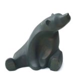 An Austin Productions ceramic figure designed by Alexander Daniel - Polar Bear 1996 - stamped to