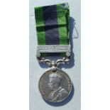 A Queens Own Cameron Highlanders India General Service Medal with North West Frontier 1930-31