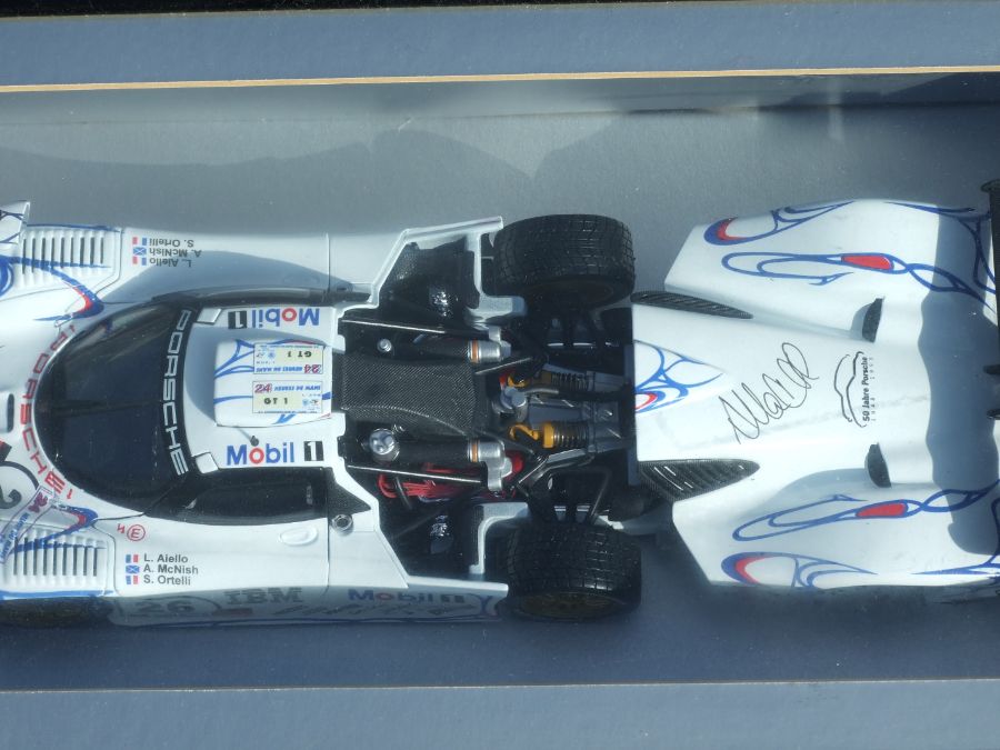 A Century Box Collection 1:18 scale diorama of the Infineon Audi R8 Le Mans winner 2001 and - Image 2 of 3