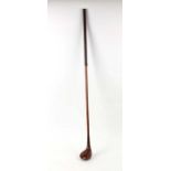 Robert Simpson of Carnoustie - a late 19th/early 20th century hickory shafted 'Brassie' golf club