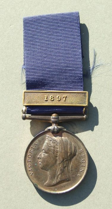 A 1887 Jubilee (Police) Medal named to P.C. KEELEE. Y. DIV. MET POLICE. - Image 2 of 2