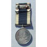 A Royal Navy Long Service Good Conduct Medal named to JX.836798. M.F.E.DEVERELL. L.R.O. HMS. ST.