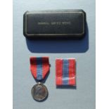 An Imperial Service medal (Queen Elizabeth II) named to J.E.BREWER