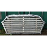 A Bedford Super Vega coach chrome radiator grille, 141cms wide.