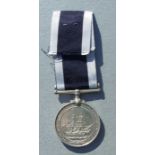 A Royal Navy Long Service Good Conduct Medal named to FX.670224. A.E.CHESTERMAN. C.A.F.A. HMS.