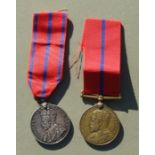 A 1902 Coronation (Police) Medal & 1911 Coronation (Police) Medal named to P.C. TRUNDY. MET