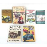 Assorted Motoring Volumes: Tibballs (Geoff), Motor-Racing Strangest Races; Robson (Graham), Motoring