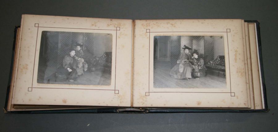 Three early 20th century photo albums (3).Condition Report. - Image 27 of 33