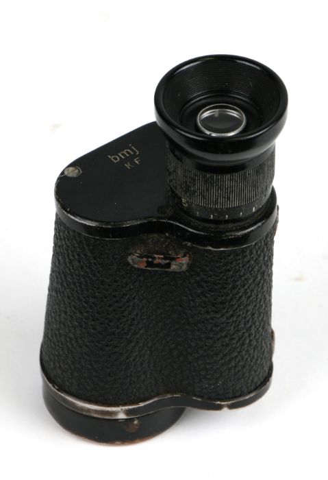 A WWII German ZF-41 Sniper scope / sight, code stamped 'CxM', 16cms long; together with a code - Image 2 of 3