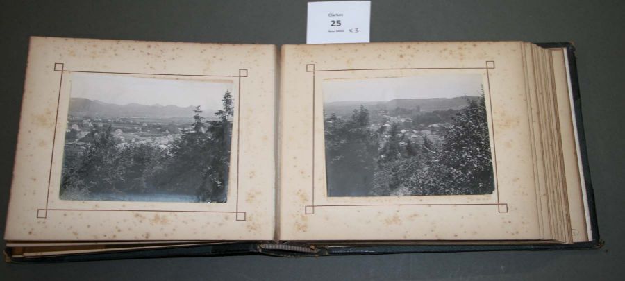 Three early 20th century photo albums (3).Condition Report. - Image 20 of 33