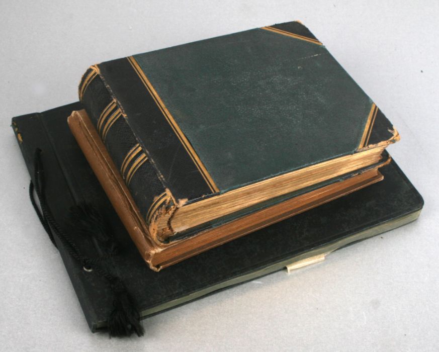 Three early 20th century photo albums (3).Condition Report. - Image 2 of 33