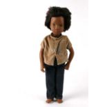 A 1970's Sasha Boy doll, approx 42cms high.