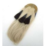 A Black Watch horse hair sporran