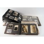 Two military photograph albums, one compiled by Pte. J B Hewlet, of the Korean War and the other for
