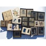 A quantity of various carte de visite photographs, both loose and in albums.