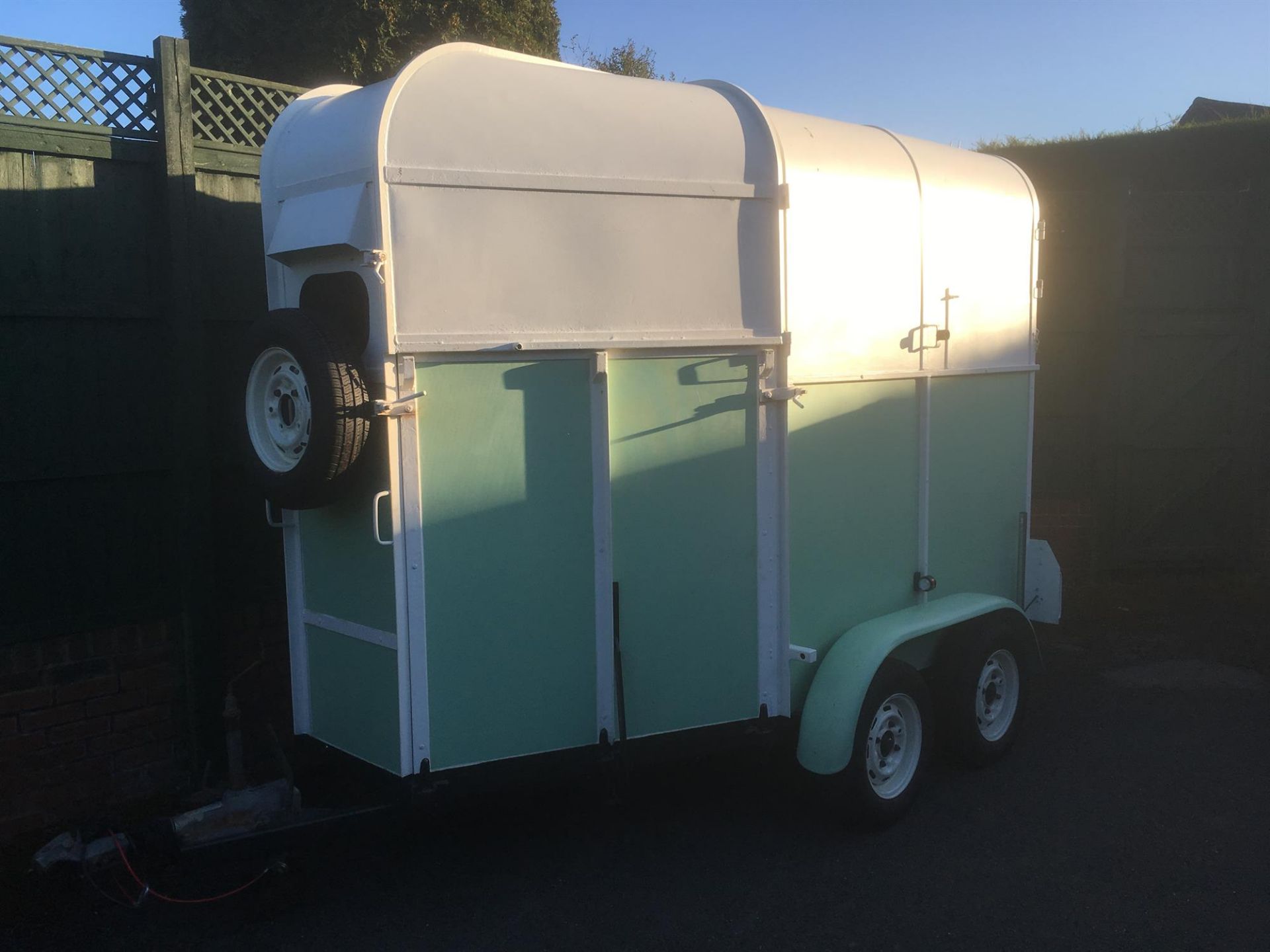 Ifor Williams, four-wheel, Pony Box converted to a Mobile Servery