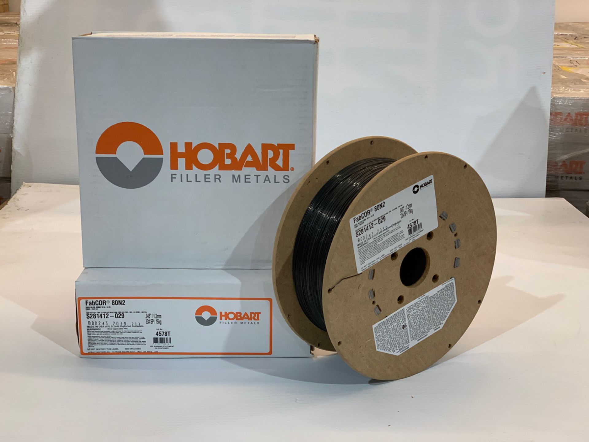 HOBART STEEL WELDING WIRE E80C-Ni2, DIA.: 0.045” (1.2mm), 15KG SPOOL/BOBINE *** DUE TO COVID