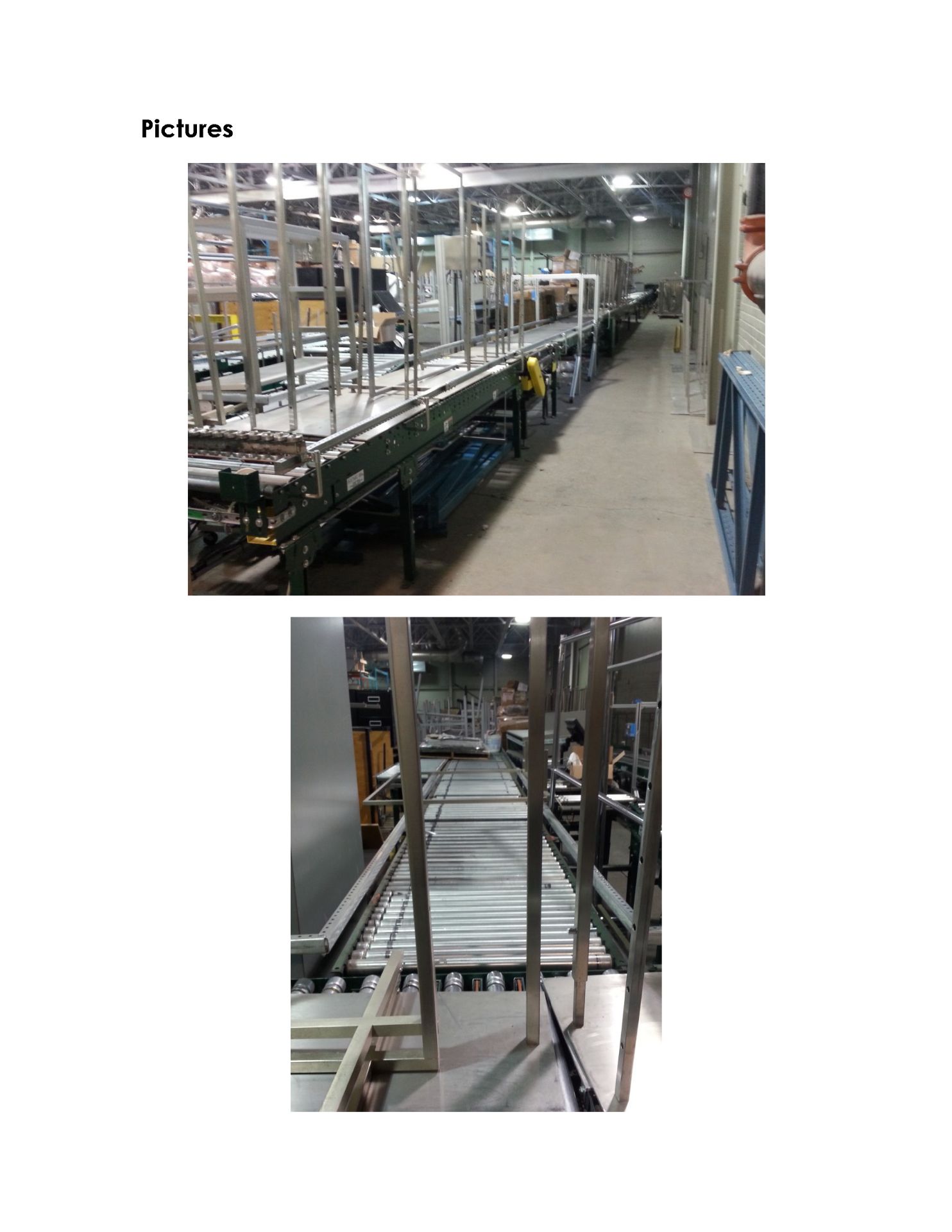 RAPISTAN SYSTEMS ROLLER CONVEYORS, VARIOUS SIZES, (ALREADY DISMANTLED, READY TO SHIP) - Image 5 of 16