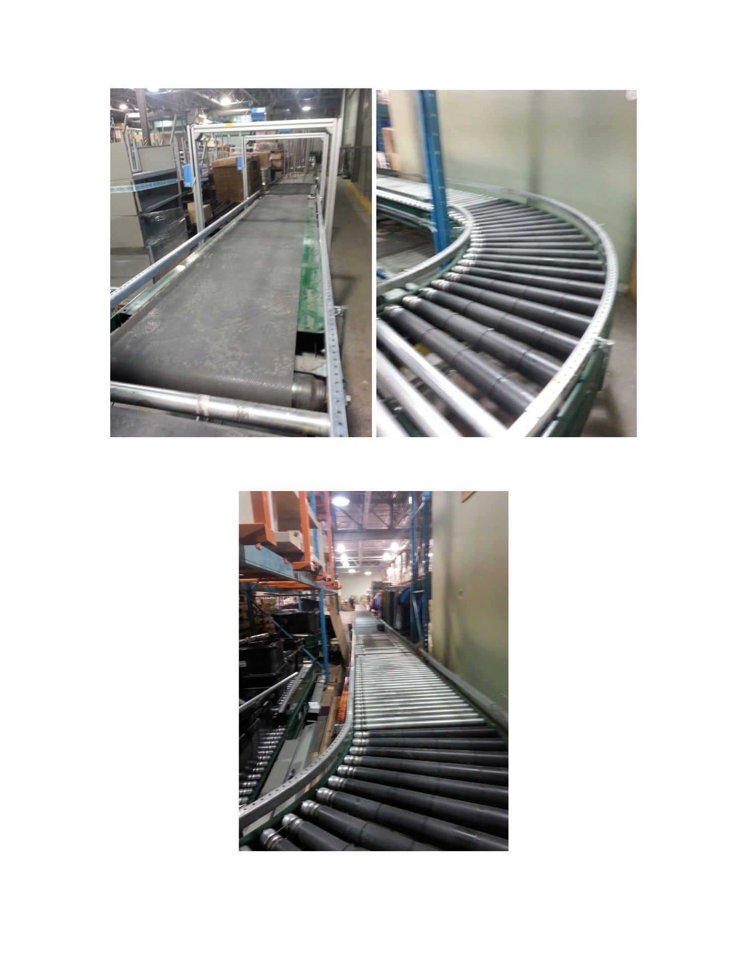 RAPISTAN SYSTEMS ROLLER CONVEYORS, VARIOUS SIZES, (ALREADY DISMANTLED, READY TO SHIP) - Image 6 of 16