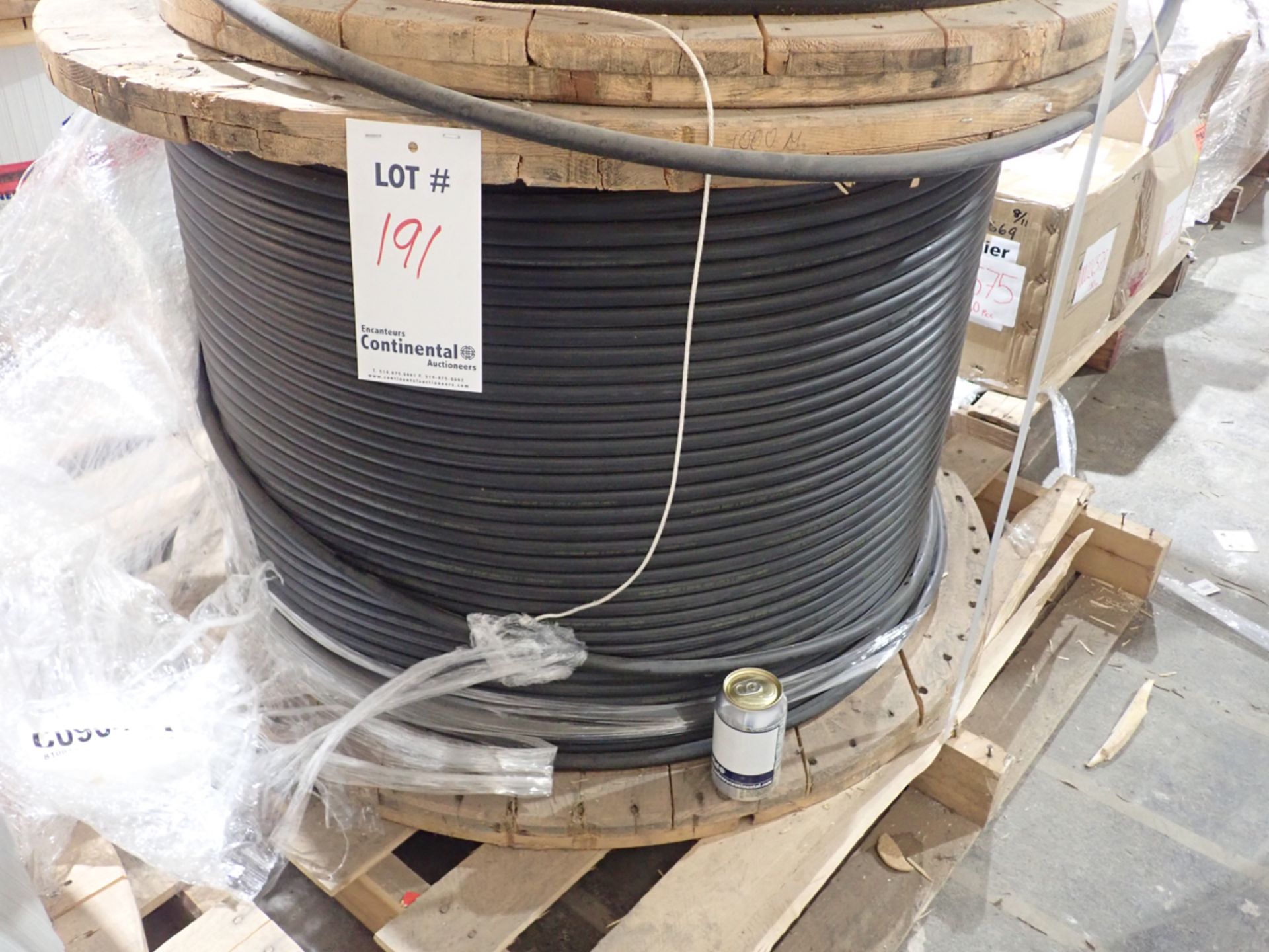 TIN PLATED COPPER CABLE APPROX. LENGTH: 1000 METERS, APPROX. WEIGHT: 873 KG