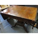 VIEWING/COLLECTION FOR THIS LOT IS AT ACCESS HOUSE, 157 THE BUTTS, FROME, BA11 4AQ MAHOGANY DROP