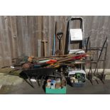 WHEELBARROW & TOOLS