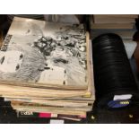 COLLECTION OF RECORDS INCLUDING THE BEATLES