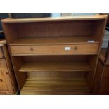 NATHAN MID CENTURY BOOKCASE WITH DRAWERS