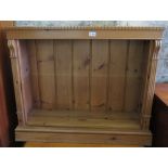 VIEWING/COLLECTION FOR THIS LOT IS AT ACCESS HOUSE, 157 THE BUTTS, FROME, BA11 4AQ PINE BOOKCASE