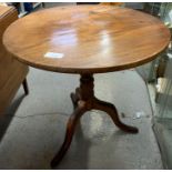 DROP LEAF DINING TABLE & TILT TOP TABLE