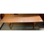 FORMICA TOPPED COFFEE TABLE