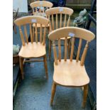 4 KITCHEN CHAIRS