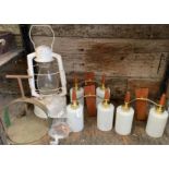 WALL LIGHTS, OIL BURNER ETC