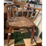 SPINDLE BACK WINDSOR CHAIR