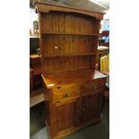 STAINED PINE DRESSER