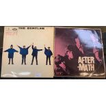 2 BEATLES LP ALBUMS ALONG WITH THE ROLLING STONES & OTHERS