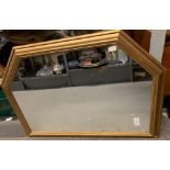 GILT FRAMED WALL MIRROR