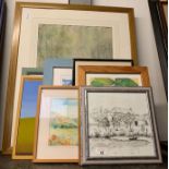 COLLECTION OF FRAMED PRINTS